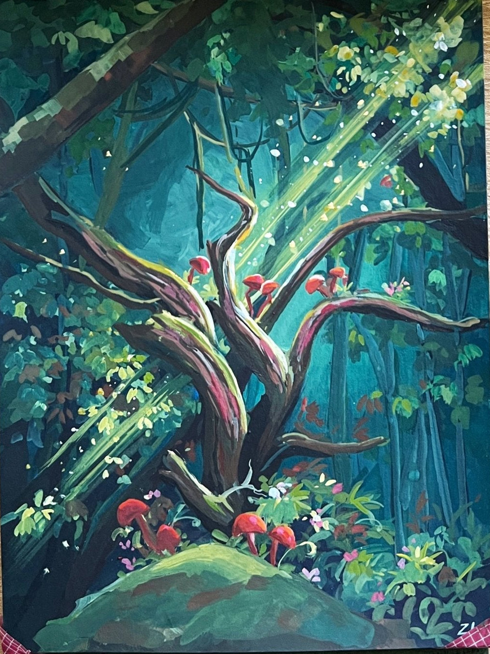 Under the Oak Tree-5x7"