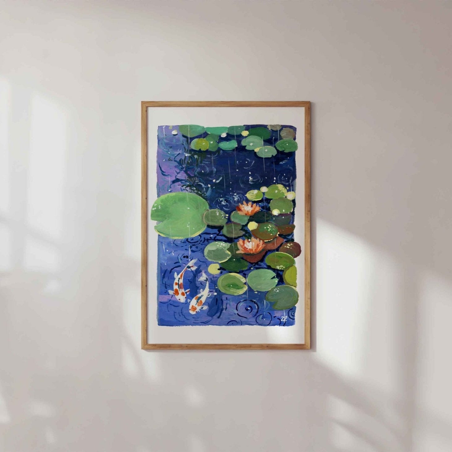 #art_print#zoe_art_garden##gouache_painting#
