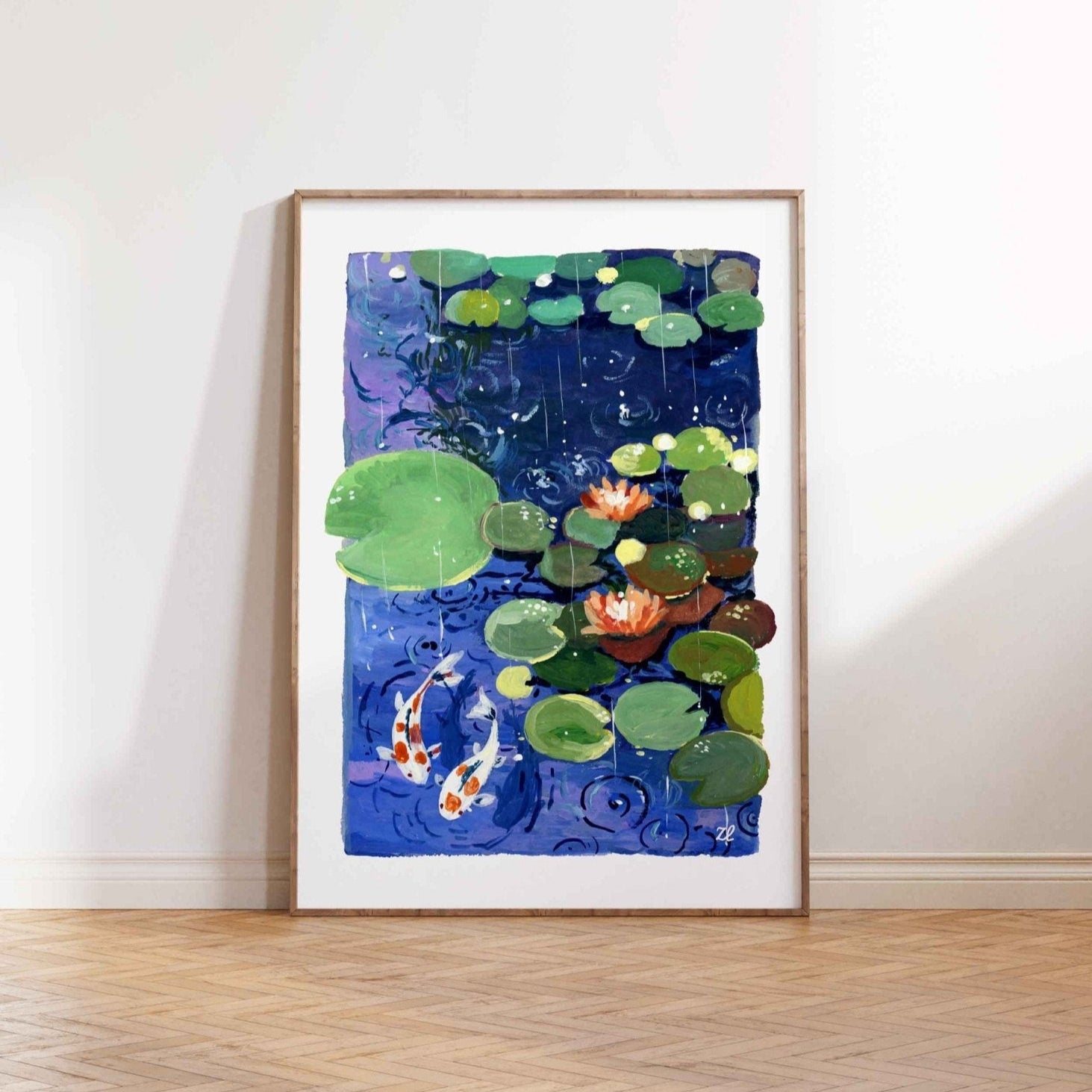 #art_print#zoe_art_garden##gouache_painting#