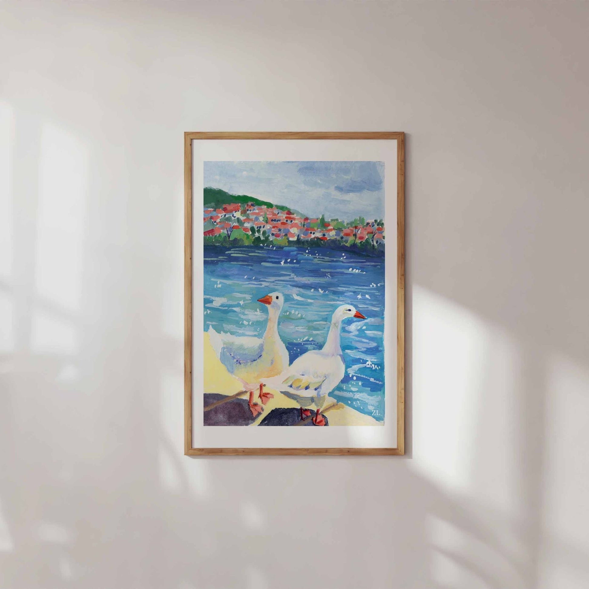 art_printzoe_art_gardengouache_painting