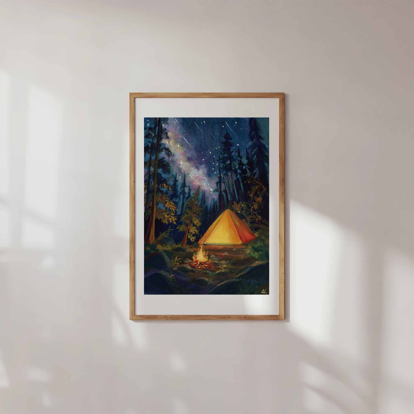 #art_print#zoe_art_garden##gouache_painting#