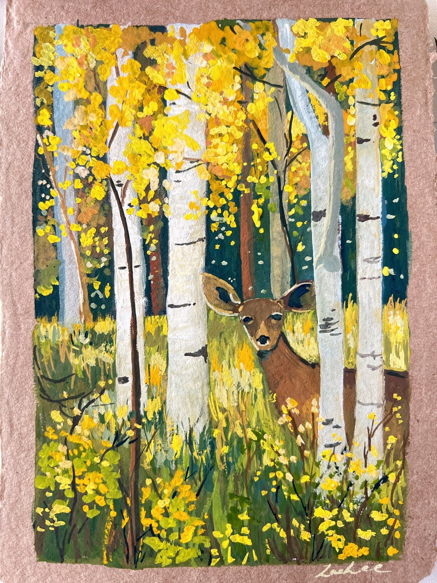 art_printzoe_art_gardengouache_painting