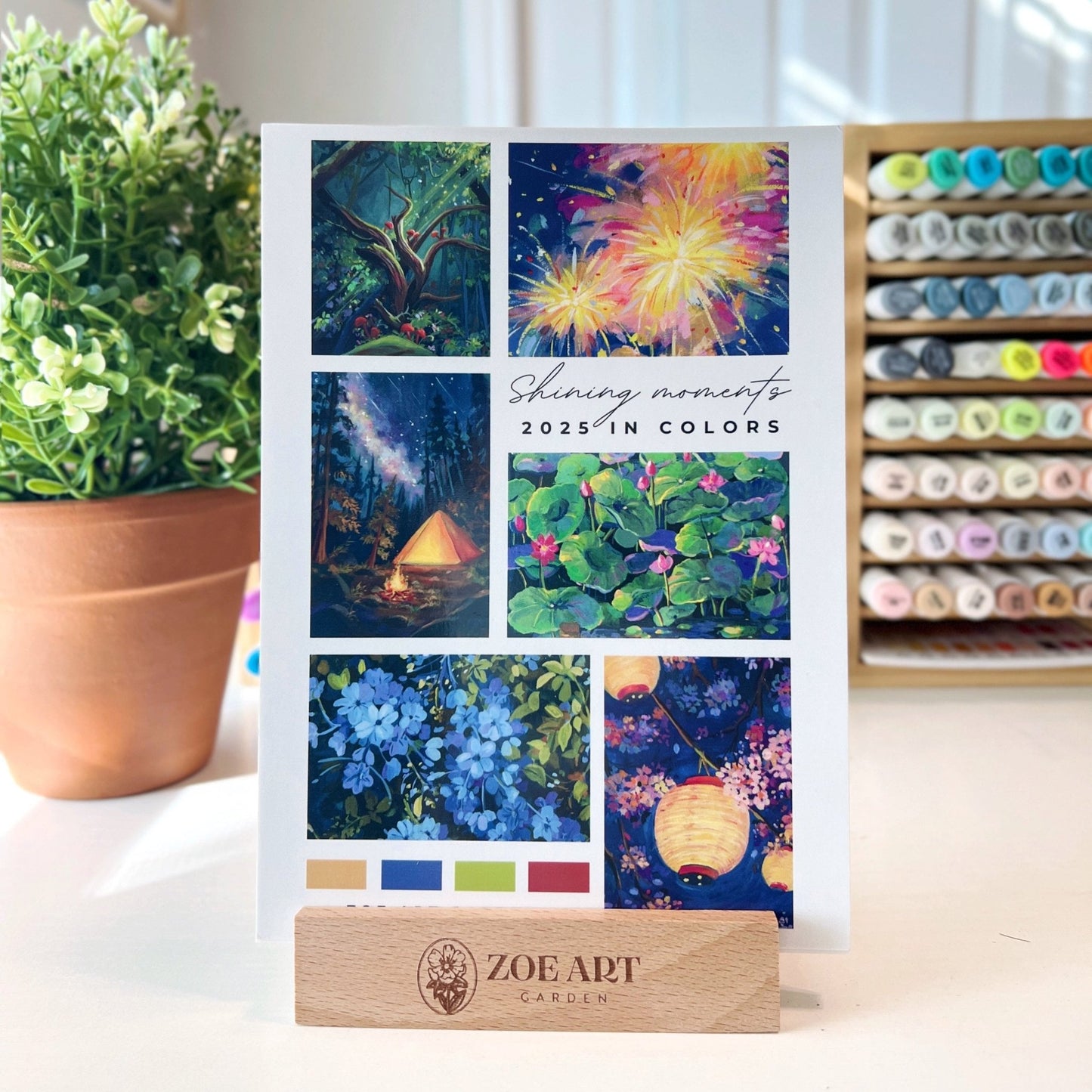 #art_print#zoe_art_garden##gouache_painting#