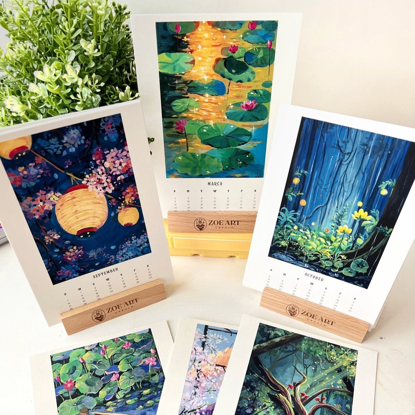 #art_print#zoe_art_garden##gouache_painting#