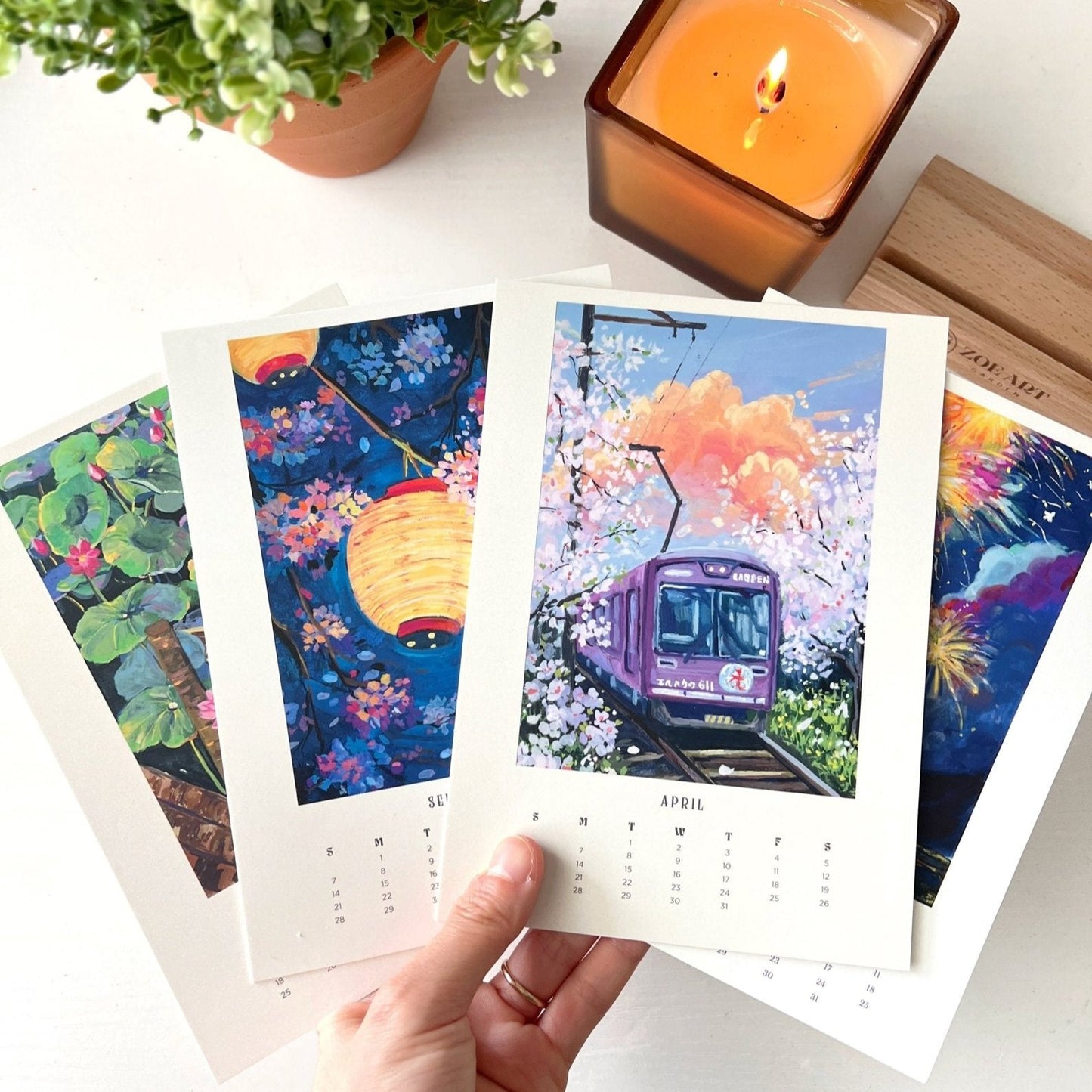 #art_print#zoe_art_garden##gouache_painting#
