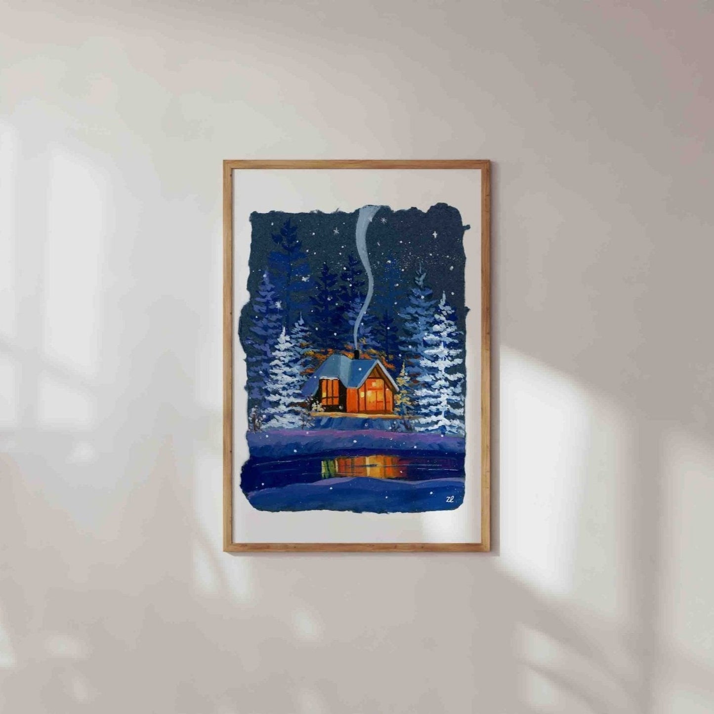 #art_print#zoe_art_garden##gouache_painting#