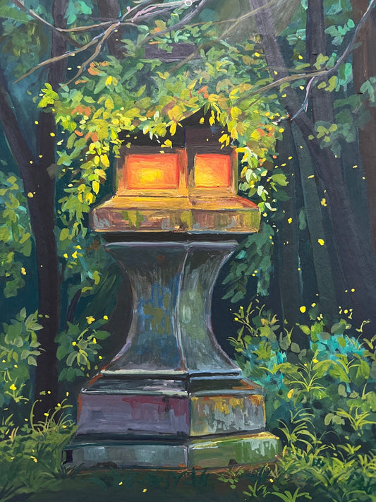 #art_print#zoe_art_garden##gouache_painting#