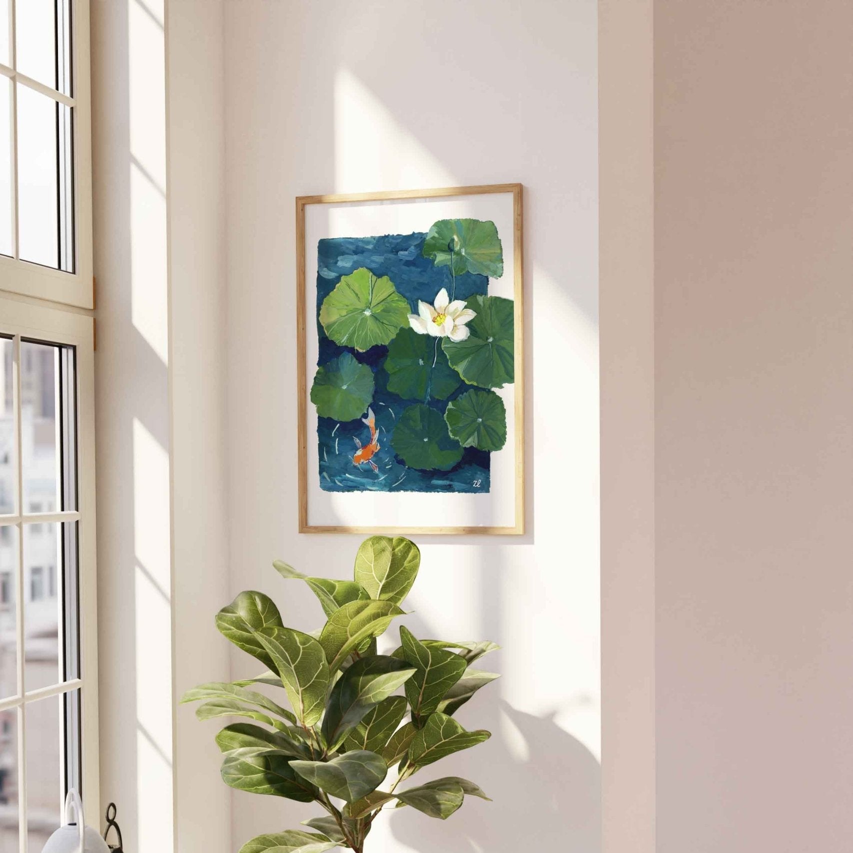 #art_print#zoe_art_garden##gouache_painting#