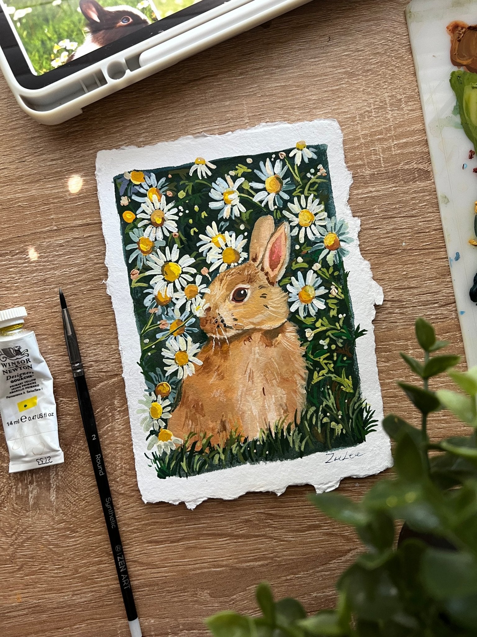 #art_print#zoe_art_garden##gouache_painting#