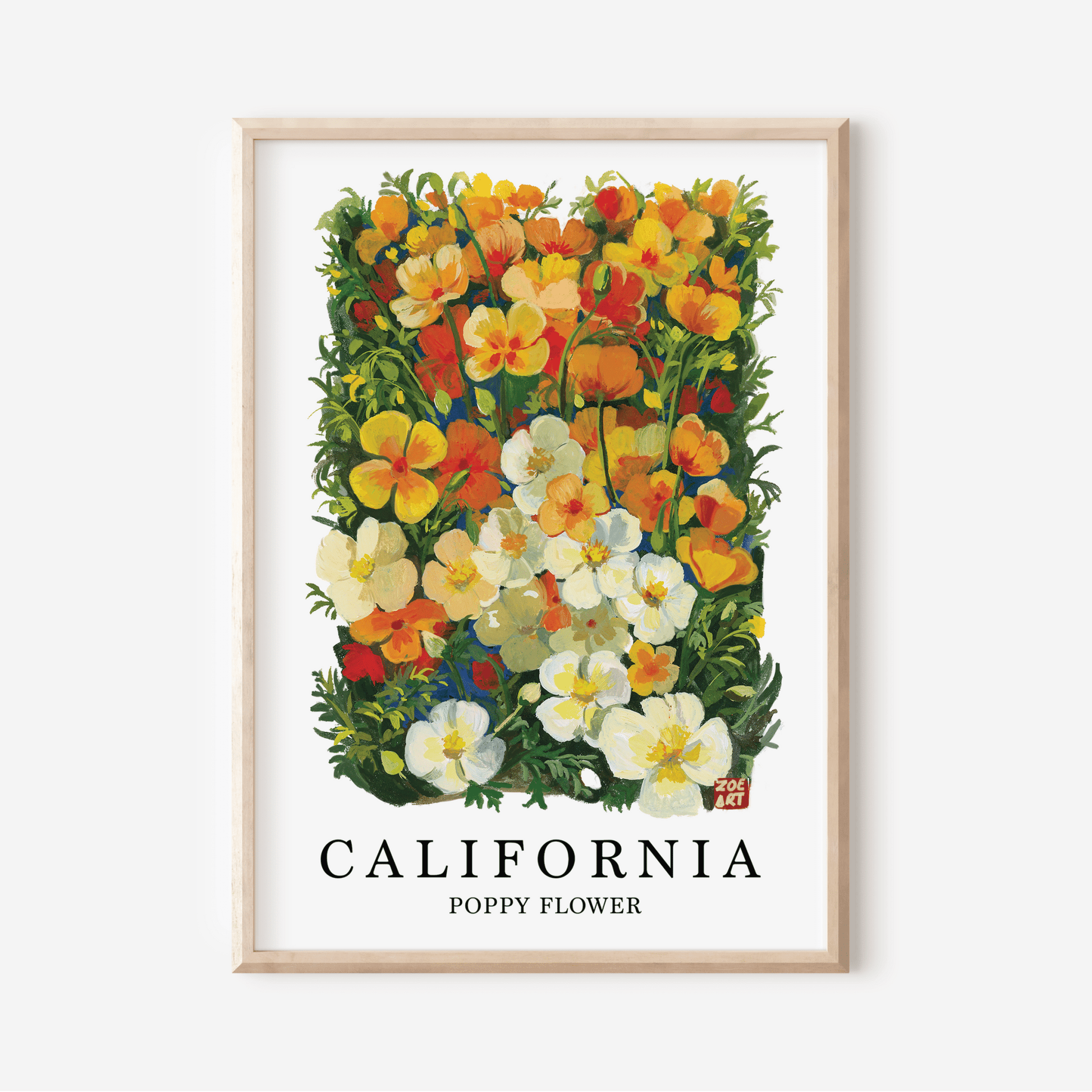 art_printzoe_art_gardengouache_painting