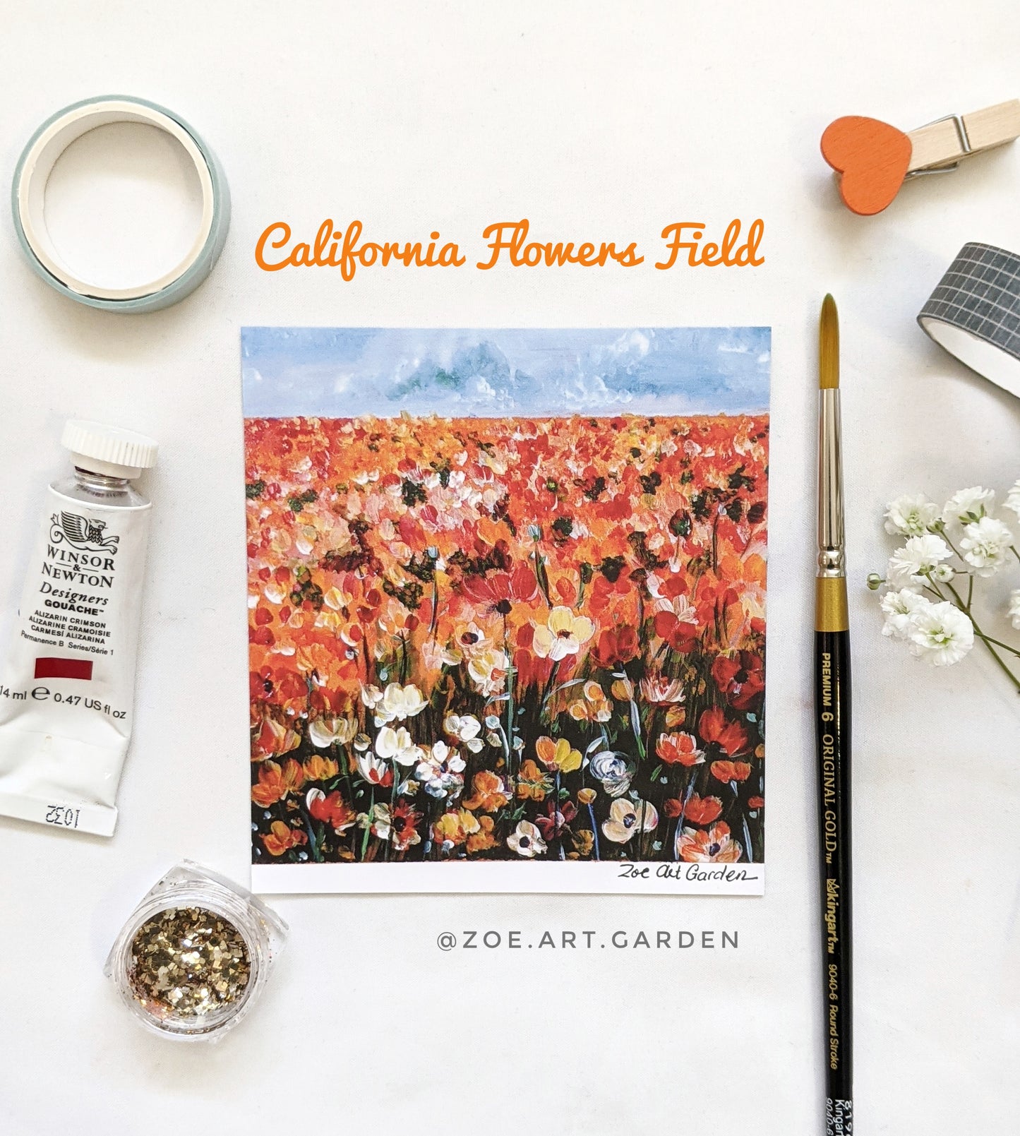Spring Collection Square Art prints
