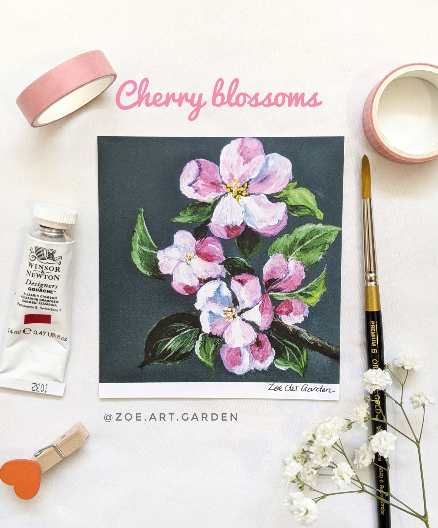 Spring Collection Square Art prints