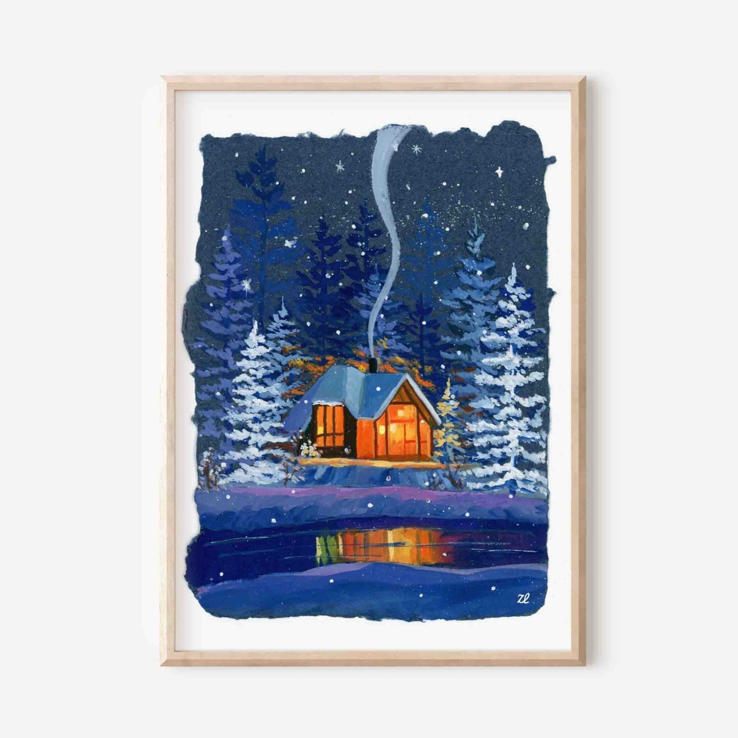 Landscape Art Print - Zoe Art Garden