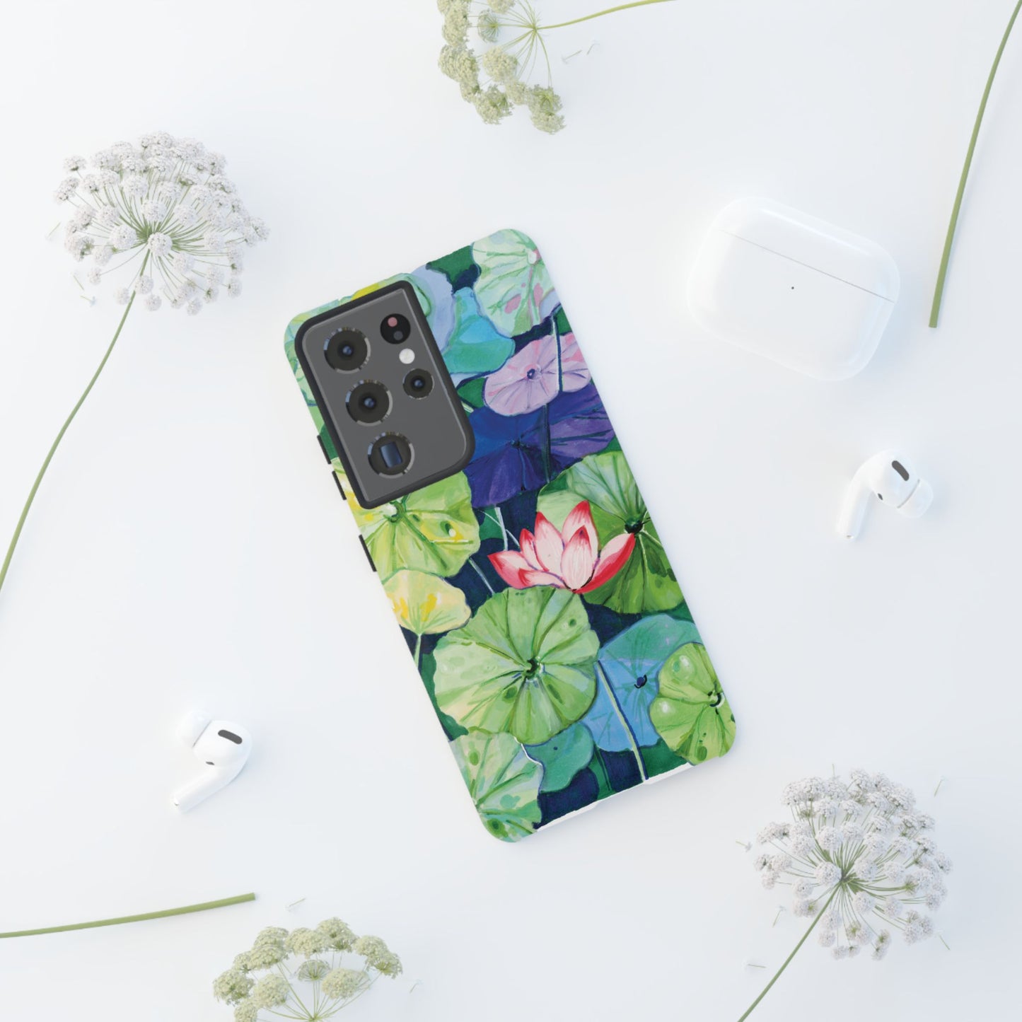 Lotus Flowers- Tough Phone Cases