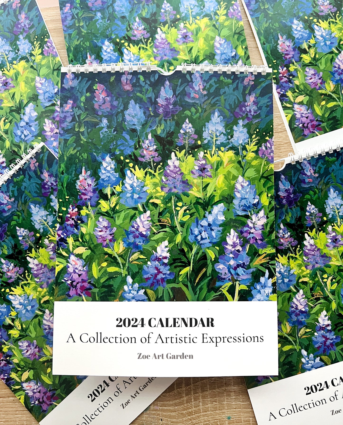 2024 calendar- The collection of artistic expression. Limited edition.