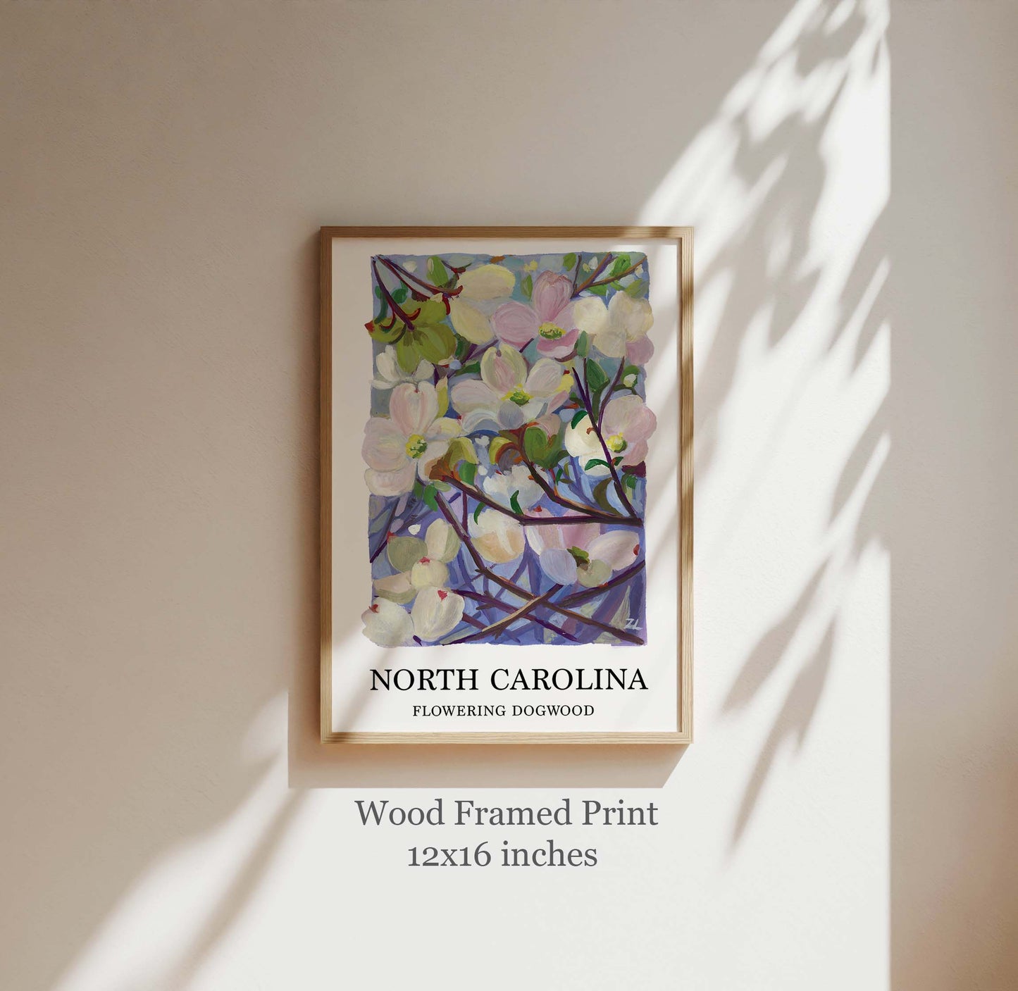 Dogwood Blossom Art Print – North Carolina State Flower