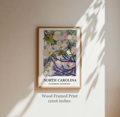 Dogwood Blossom Art Print – North Carolina State Flower