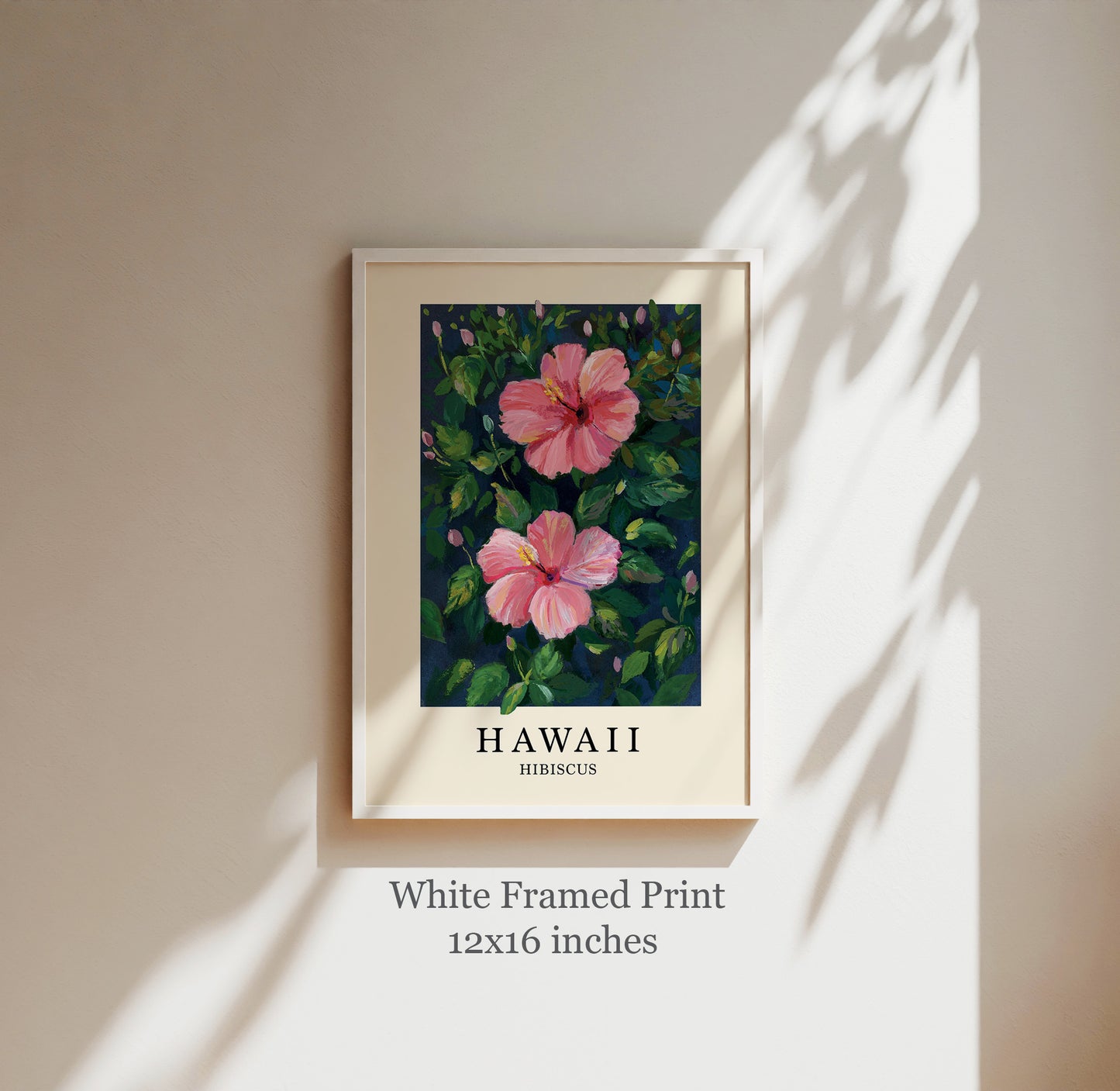 Hawaii Hibiscus – State Flower Poster