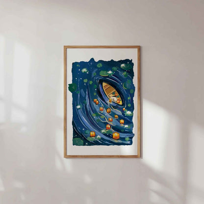 #art_print#zoe_art_garden##gouache_painting#