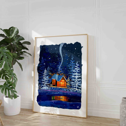 #art_print#zoe_art_garden##gouache_painting#