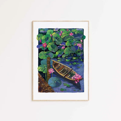 #art_print#zoe_art_garden##gouache_painting#