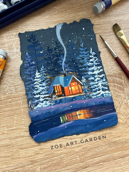 #art_print#zoe_art_garden##gouache_painting#