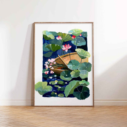 #art_print#zoe_art_garden##gouache_painting#