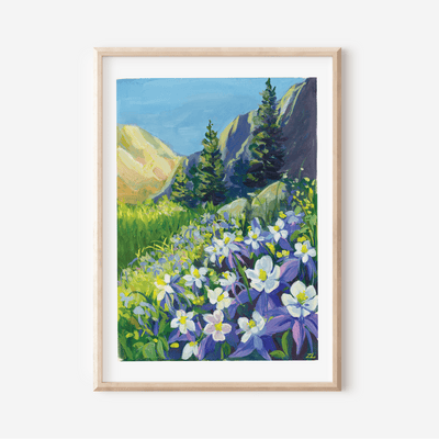 art_printzoe_art_gardengouache_painting