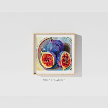 art_printzoe_art_gardengouache_painting