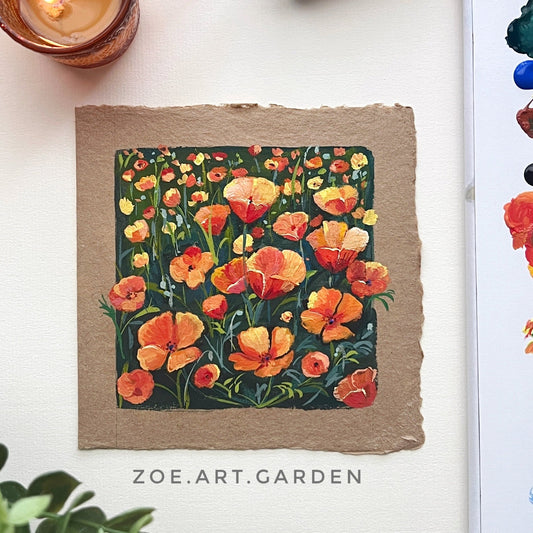 #art_print#zoe_art_garden##gouache_painting#