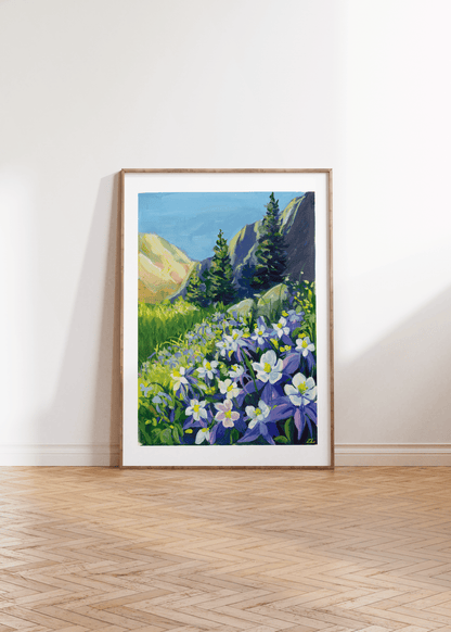 art_printzoe_art_gardengouache_painting