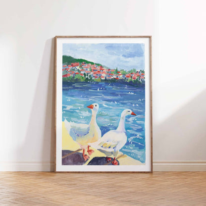 art_printzoe_art_gardengouache_painting