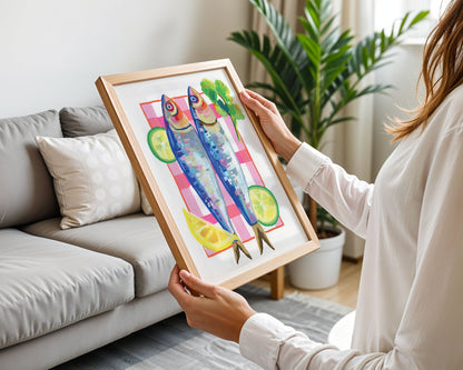 art_printzoe_art_gardengouache_painting