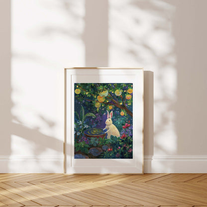 art_printzoe_art_gardengouache_painting