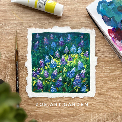 #art_print#zoe_art_garden##gouache_painting#