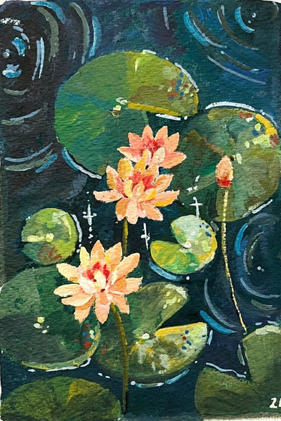 #art_print#zoe_art_garden##gouache_painting#