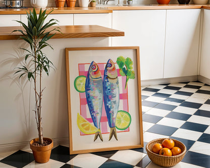 art_printzoe_art_gardengouache_painting