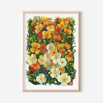 art_printzoe_art_gardengouache_painting