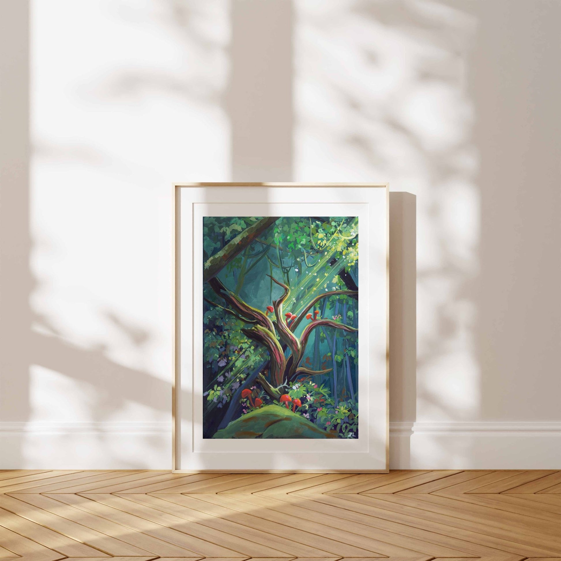 #art_print#zoe_art_garden##gouache_painting#