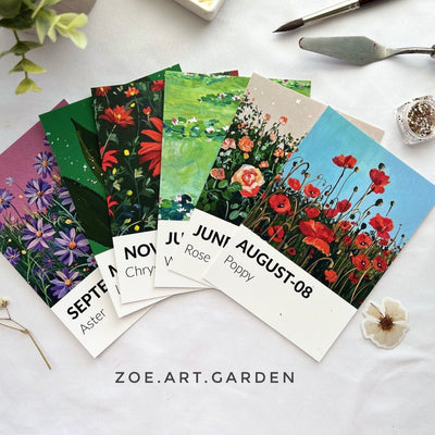 #art_print#zoe_art_garden##gouache_painting#