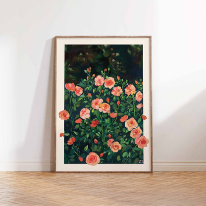 art_printzoe_art_gardengouache_painting