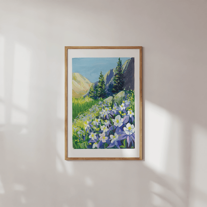 art_printzoe_art_gardengouache_painting