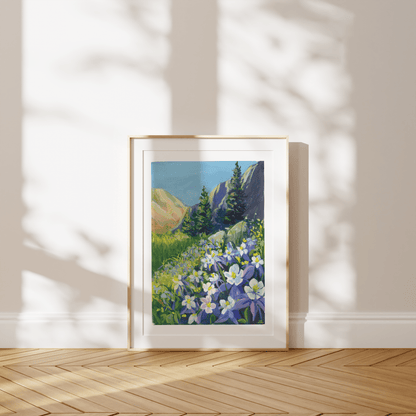 art_printzoe_art_gardengouache_painting