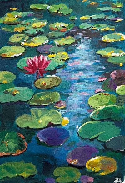 #art_print#zoe_art_garden##gouache_painting#