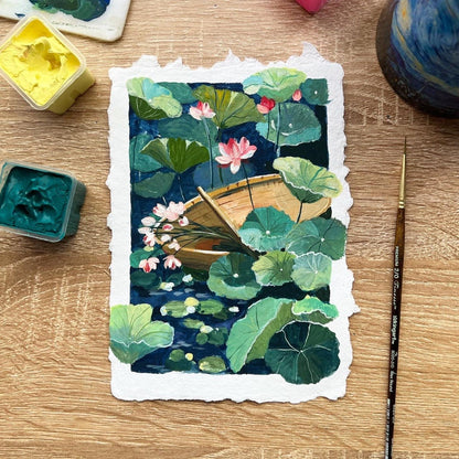 #art_print#zoe_art_garden##gouache_painting#