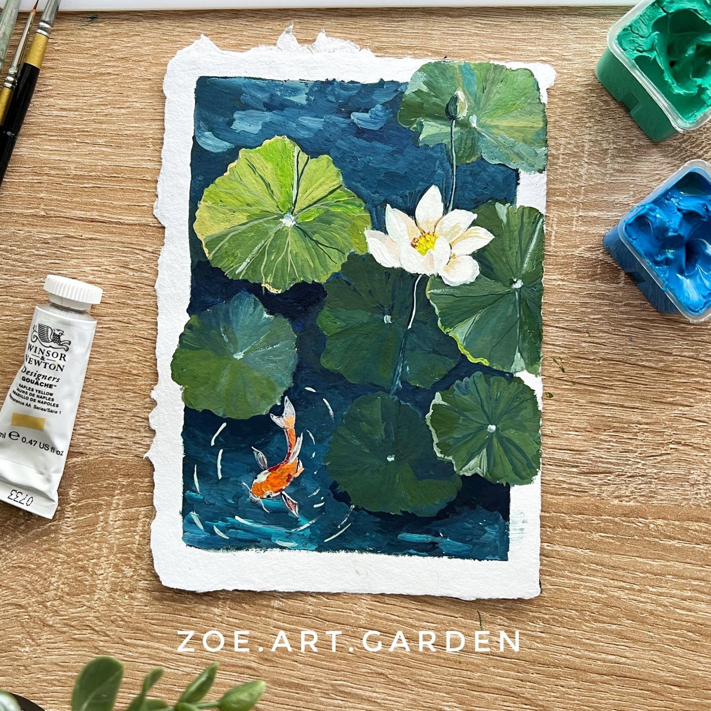 #art_print#zoe_art_garden##gouache_painting#