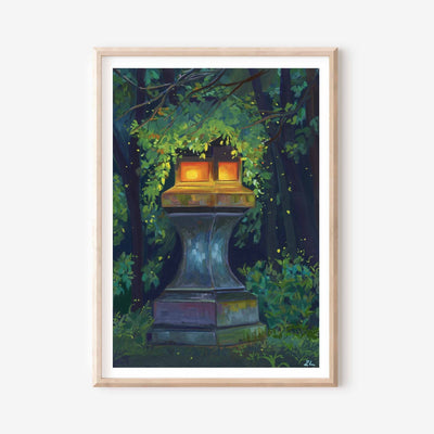 #art_print#zoe_art_garden##gouache_painting#