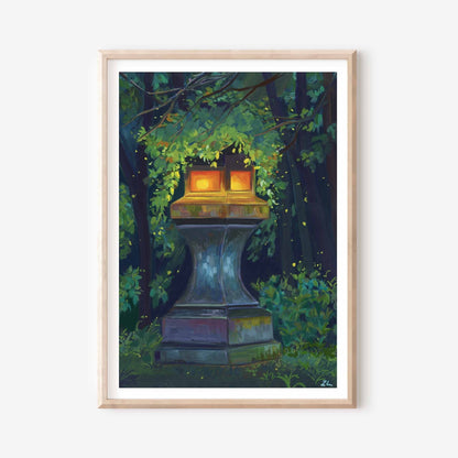 #art_print#zoe_art_garden##gouache_painting#